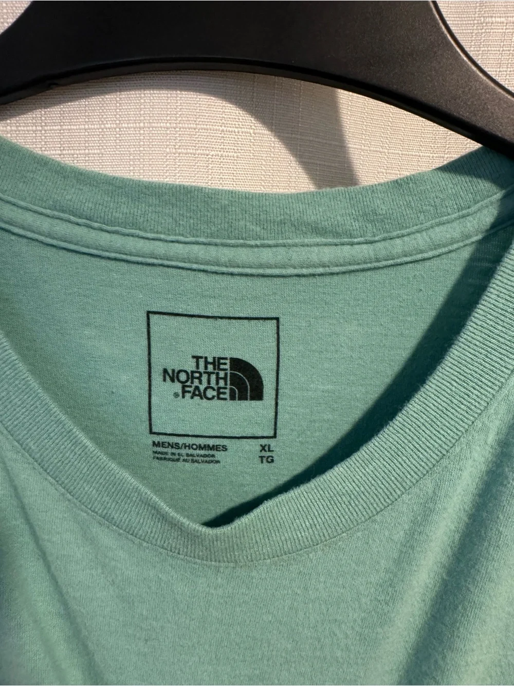 The North Face Men's Classic Logo T-Shirt - Teal Seafoam Green XL